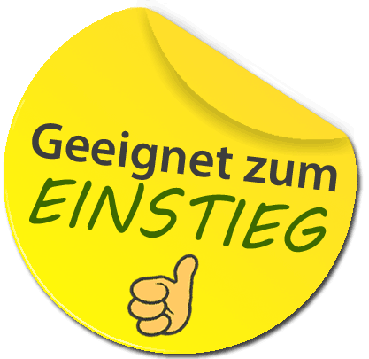 Geeignet für Einsteiger